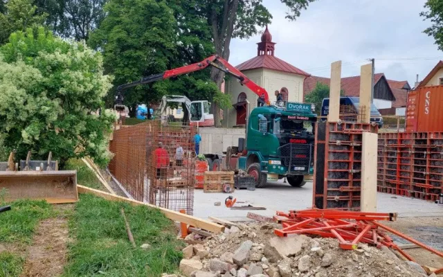 Nová zbrojnice v Nadějově byla jako Horácká aréna. Hasiči uspěli v celostátní anketě. Foto: Se svolením SDH Nadějov