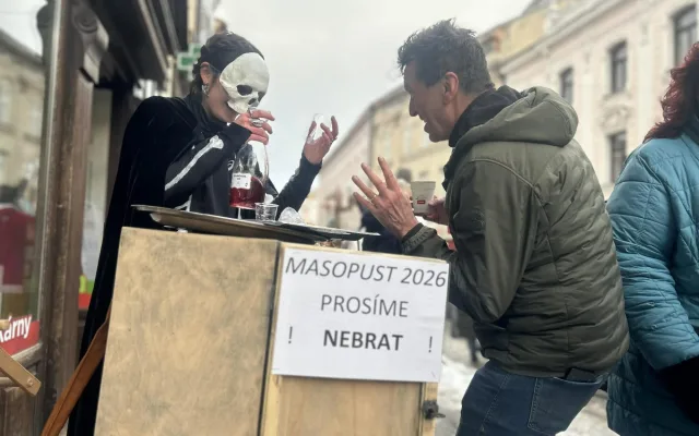 FOTO + VIDEO: Jihlavské ulice žijí Masopustním průvodem, zapojily se desítky masek
