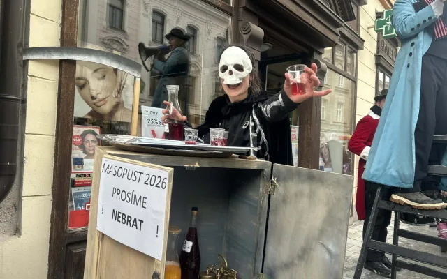 FOTO + VIDEO: Jihlavské ulice žijí Masopustním průvodem, zapojily se desítky masek