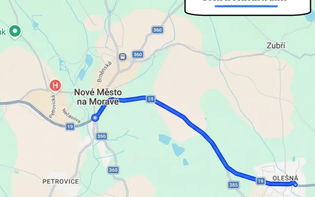 Silničáři letos na Žďársku opraví část tahu z Nového Města na Moravě do Olešné