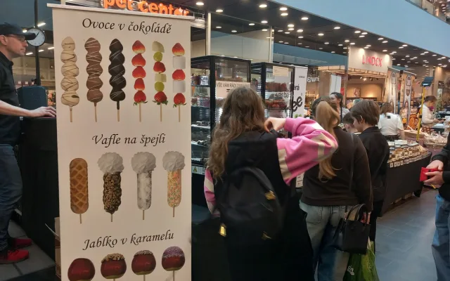 FOTO: Cityparkem voní čokoláda. Návštěvníci se nemohou rozhodnout, co ochutnat