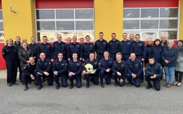 Svou profesní kapitolu u HZS Kraje Vysočina dnes uzavírá i Tomáš Polanecký. Foto: HZS Kraje Vysočina