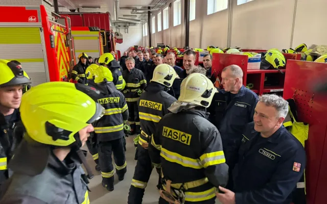 Svou profesní kapitolu u HZS Kraje Vysočina dnes uzavírá i Tomáš Polanecký. Foto: HZS Kraje Vysočina
