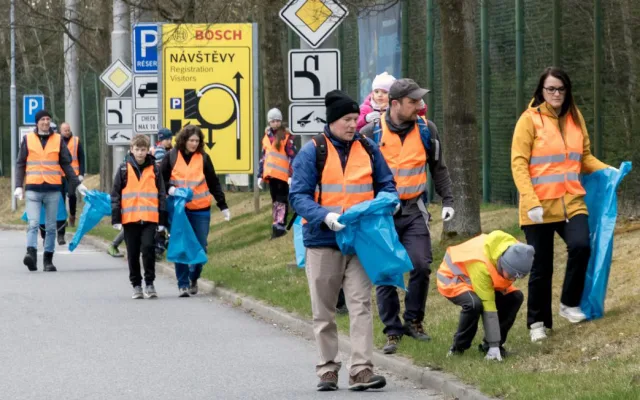 Bosch Jihlava se i letos opět přidal do boje za čistší Kraj Vysočina