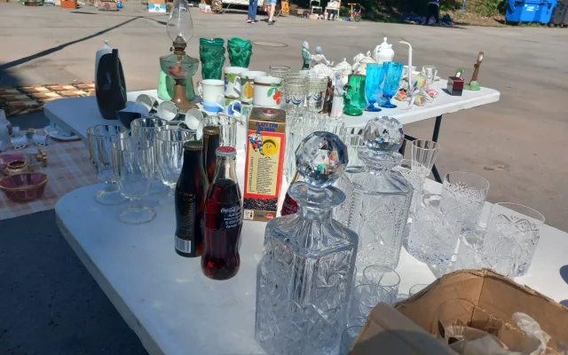 FOTO: V amfiteátru člověk pořídí, na co si vzpomene. Koná se tam velký bleší trh