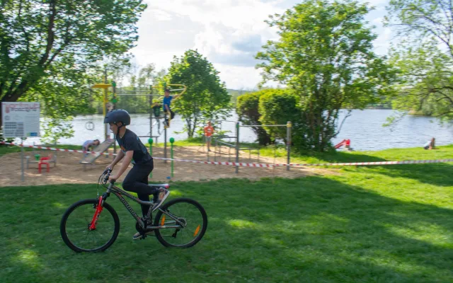 Slavata Triatlon Tour přilákala do Telče sto šedesát mladých sportovců