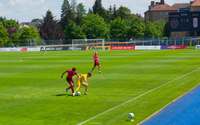 FOTO, VIDEO: Smutné vítězství. FC Vysočina porazila Ústí, může ale přesto spadnout
