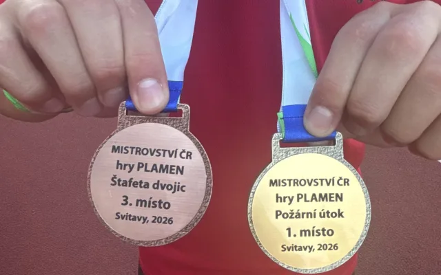 VIDEO, FOTO: Mladí hasiči z Panské Lhoty byli úspěšní: Mají titul mistrů republiky