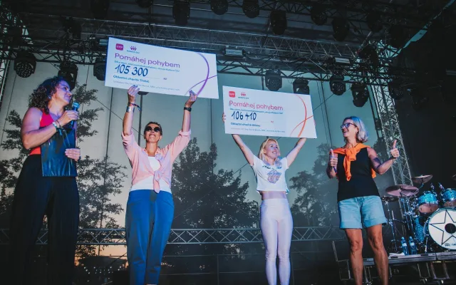 Návštěvníci Vysočinafestu vyšlapali pro Oblastní charitu Jihlava přes sto tisíc  
