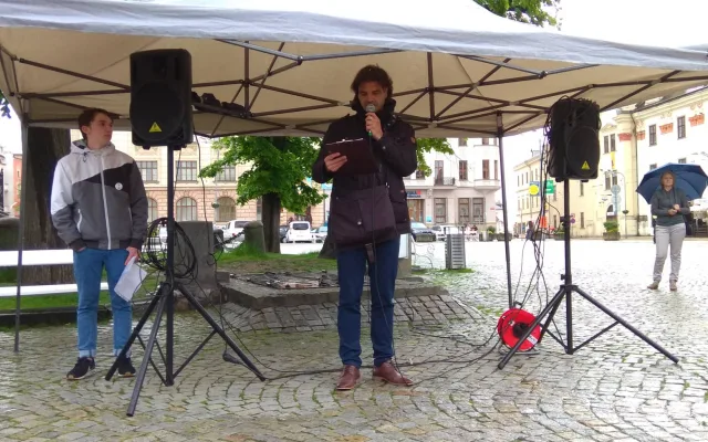 Protest na podporu nezávislosti justice 28.5.2019