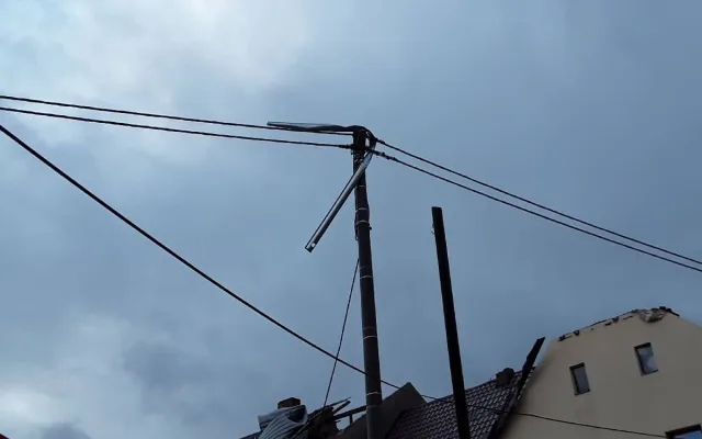 Orkán Sabine na Vysočině