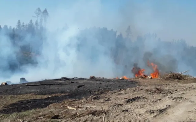 Požáry na Vysočině 6.4.2020