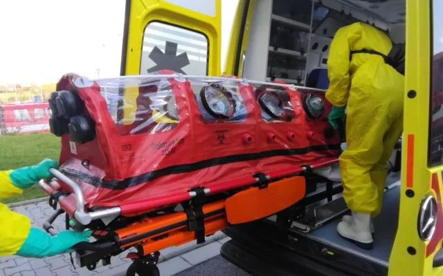 Ebola, taktické cvičení IZS Kraje Vysočina