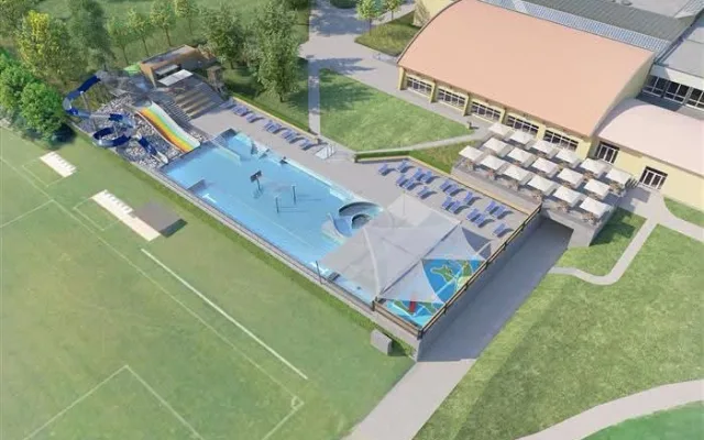 VIZUALIZACE: V Pelhřimově už ví, jak bude vypadat nový venkovní bazén