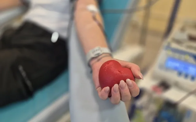 Policejní nováčci darovali krev. Čtrnáct z nich bylo poprvé