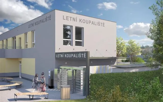 VIZUALIZACE: V Pelhřimově už ví, jak bude vypadat nový venkovní bazén