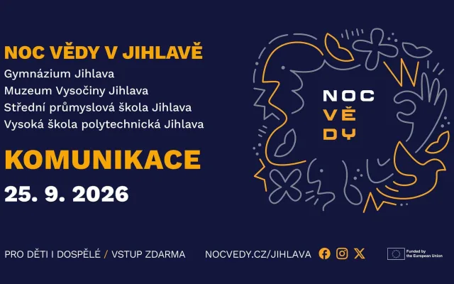 Noc vědy v Jihlavě 2026