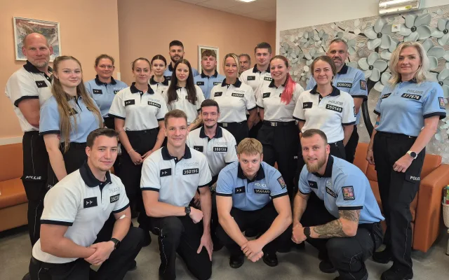 Policejní nováčci darovali krev. Čtrnáct z nich bylo poprvé
