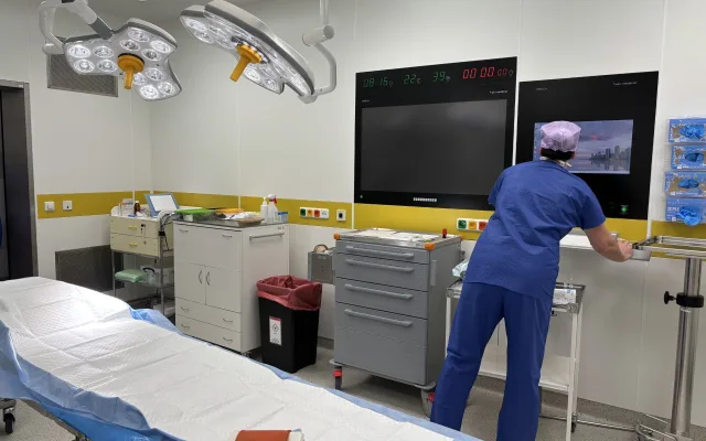 FOTO: Operační sály jednodenní chirurgie v Nemocnici Jihlava jsou po rekonstrukci