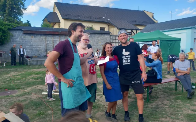 Gulášfest v Lukách: Sešla se tu spousta fajn lidí, zhodnotil cyklista z Jihlavy