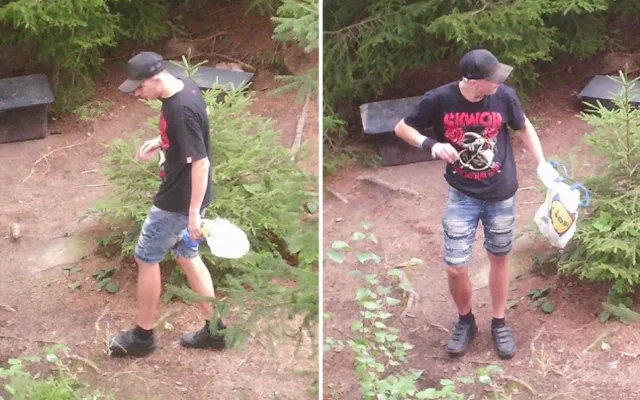 Další krádež v lesním baru. Policie prosí o spolupráci, poznáte muže na fotce?