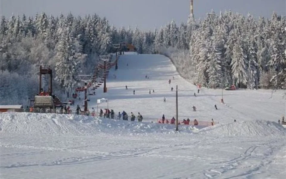 Harusův kopec v Novém Městě na Moravě