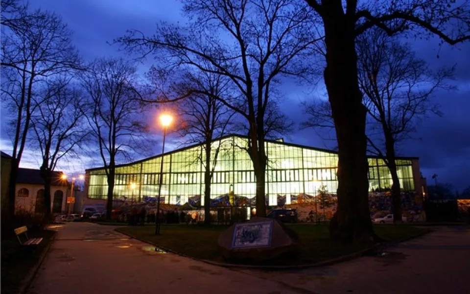Horácký zimní stadion v Jihlavě.