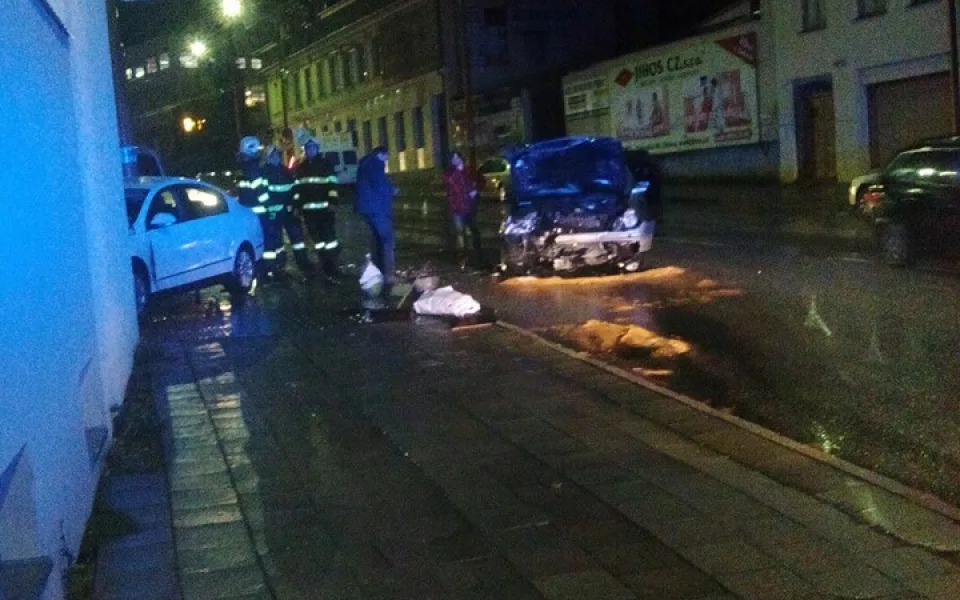 Dopravní nehoda na Havlíčkově ulici