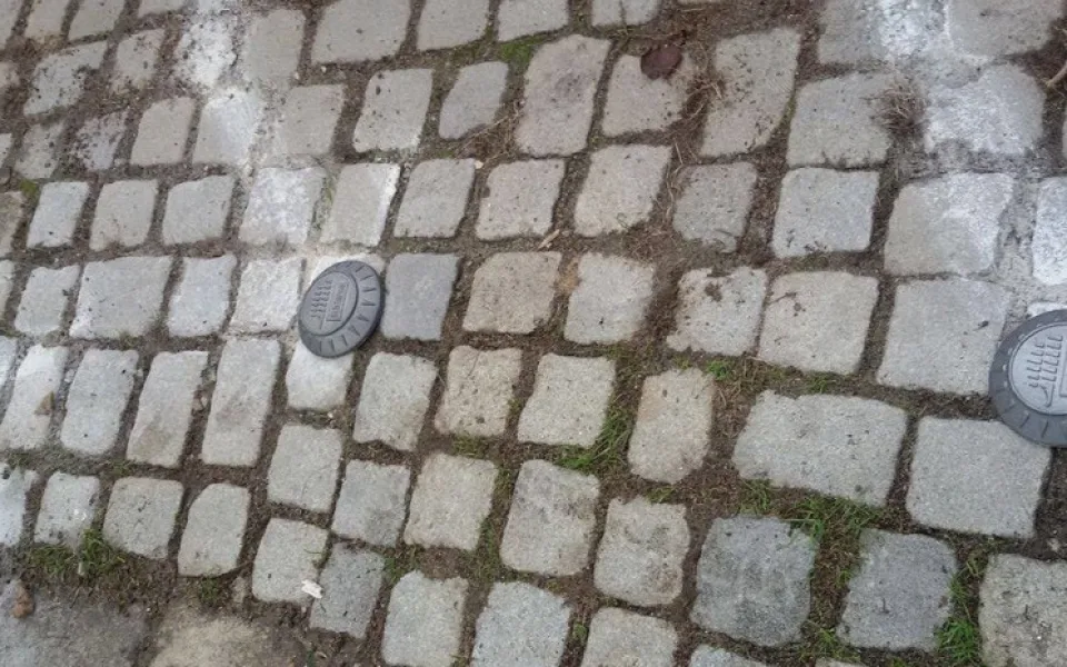 Parkovací špunty v Jihlavě