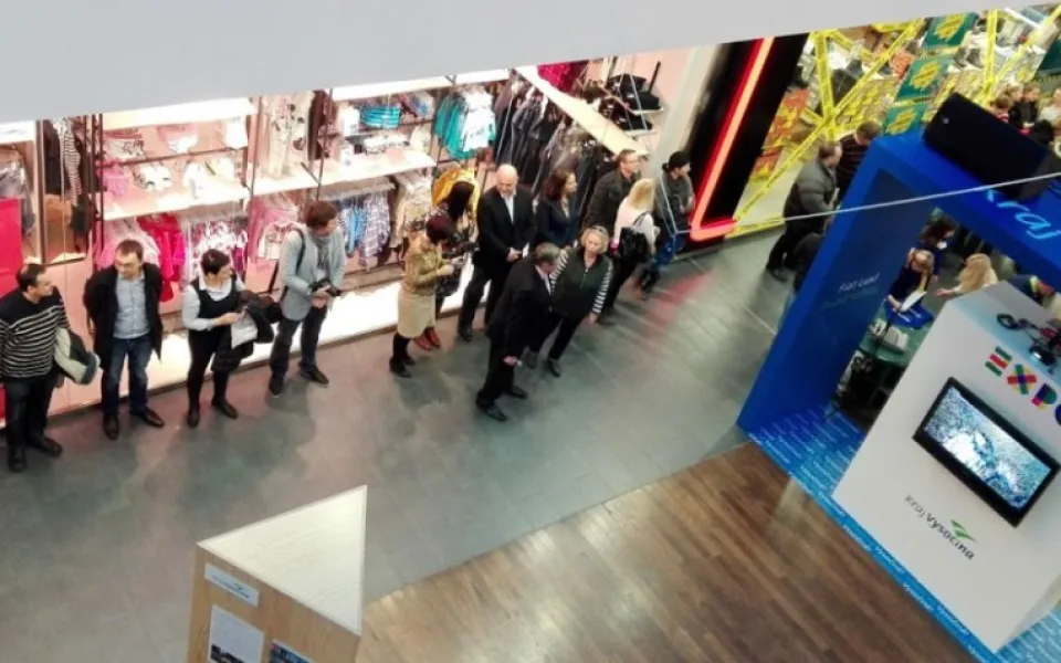 Dnešní slavnostní zahájení výstavy z EXPO 2015 v Miláně