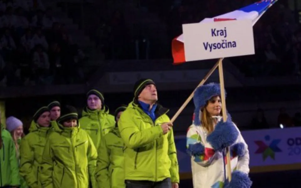 Zahajovací ceremoniál dětské olympiády