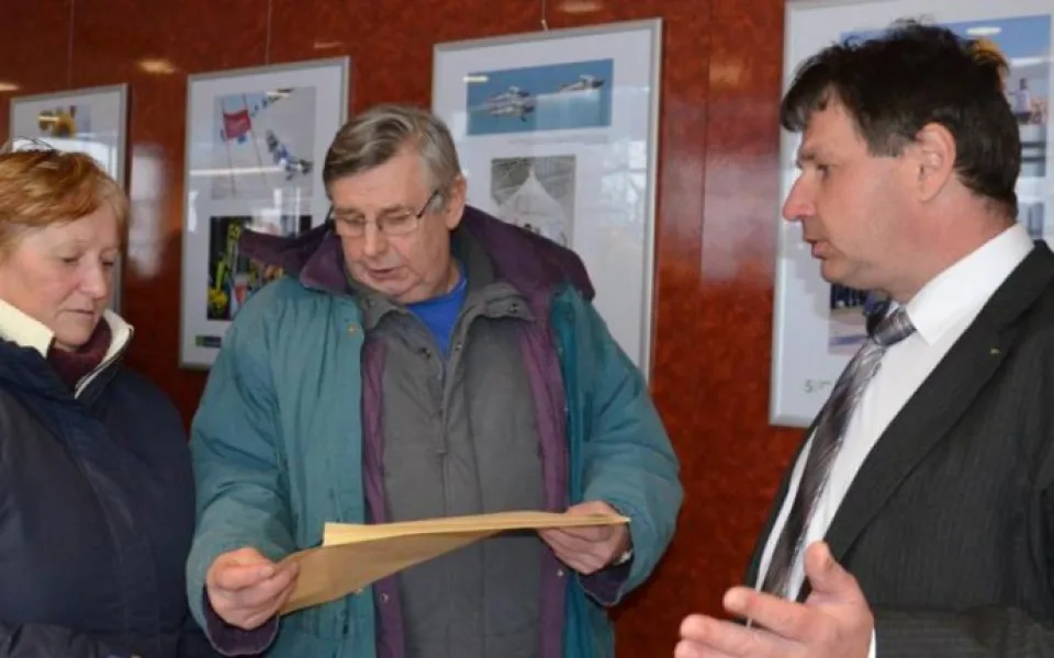 Konzultace k dotacím podával na místě i radní Kraje Vysočina pro oblast životního prostředí a zemědělství Zdeněk Chlád.