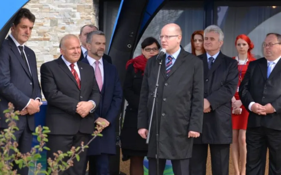 Vysočinu navštívil premiér Bohuslav Sobotka