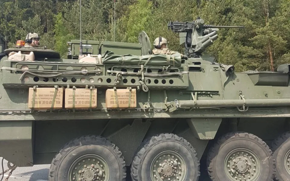 FOTOGALERIE: V sobotu projel Vysočinou konvoj americké armády