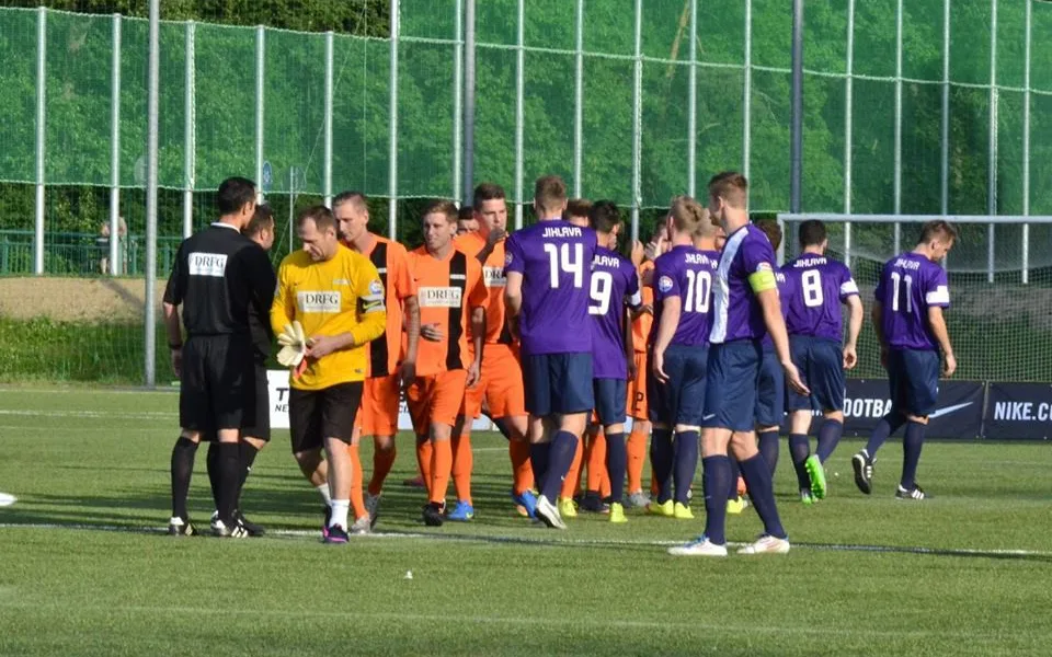 Jihlavský výběr porazil poslední Milovice a slaví broz v Superlize malého fotbalu