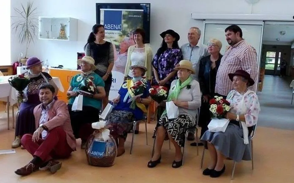 V jihlavském domově pro seniory se již potřetí volila Miss staré koleno