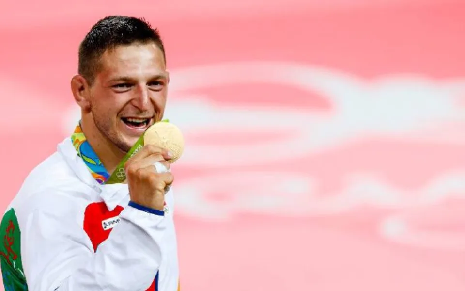 Olympijský vítěz v judu Lukáš Krpálek