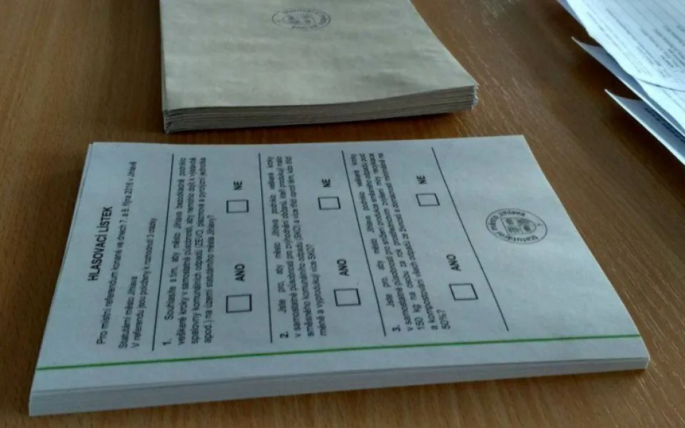 Referendum v Jihlavě 2016