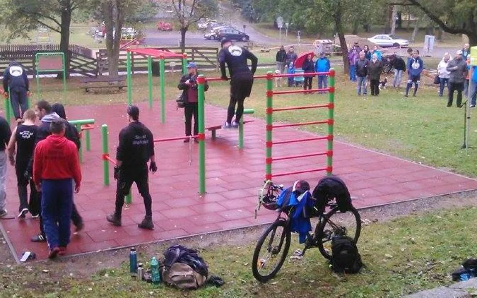 Fitpark na Skalce v Jihlavě