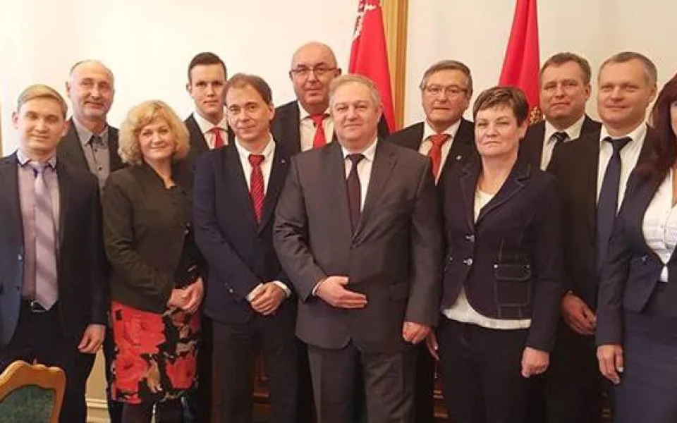 Hejtman Vysočiny Jiří Běhounek byl na třídenní pracovní cestě v Bělorusku