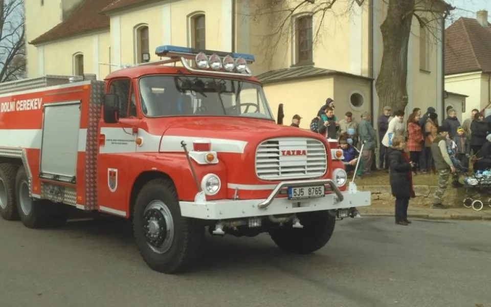 Hasiči v Dolní Cerekvi mají nové zásahové vozidlo. Pojmenovali ho František