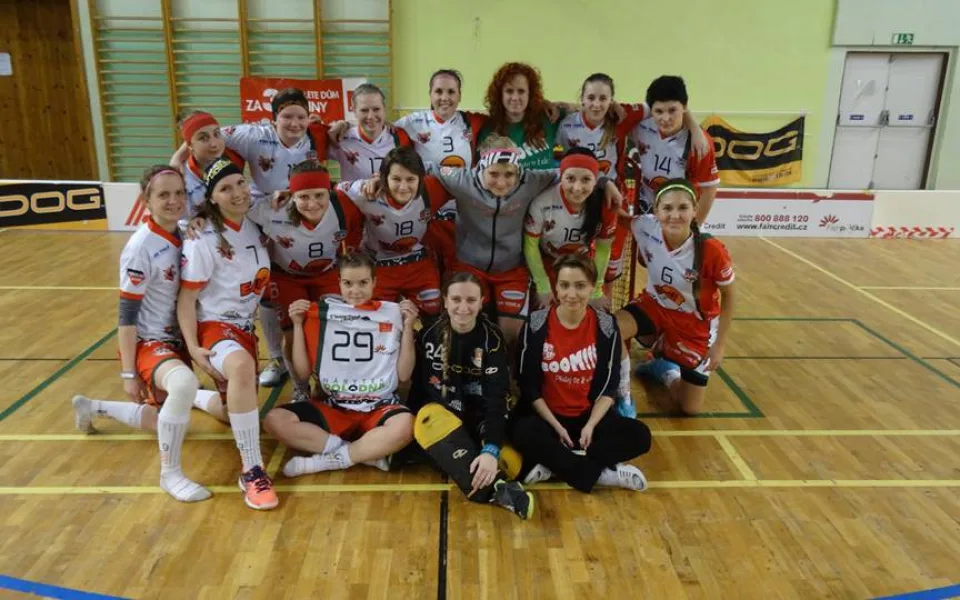 Florbalistky SK Jihlava o víkendu dvakrát vyhrály a posunuly se na třetí příčku první ligy