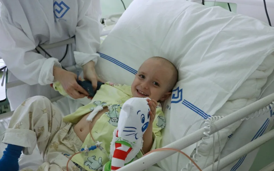 Jiřík při transplantaci, květen 2016
