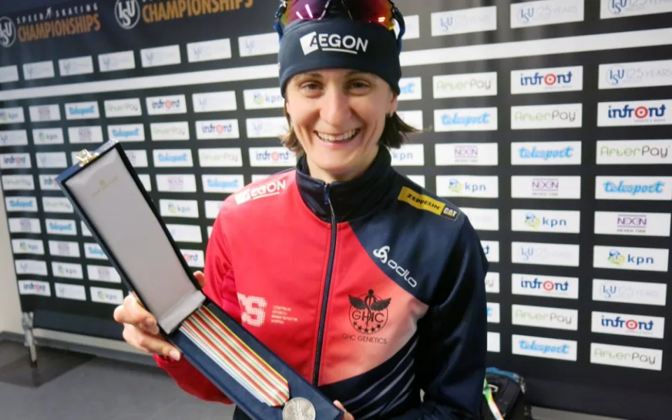Rychlobruslařka Martina Sáblíková vybojovala stříbro na mistrovství Evropy ve víceboji!