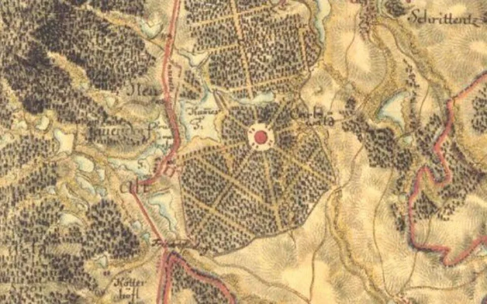 Karlův les. I. vojenské mapování – josefské 1764-1768 a 1780-1783