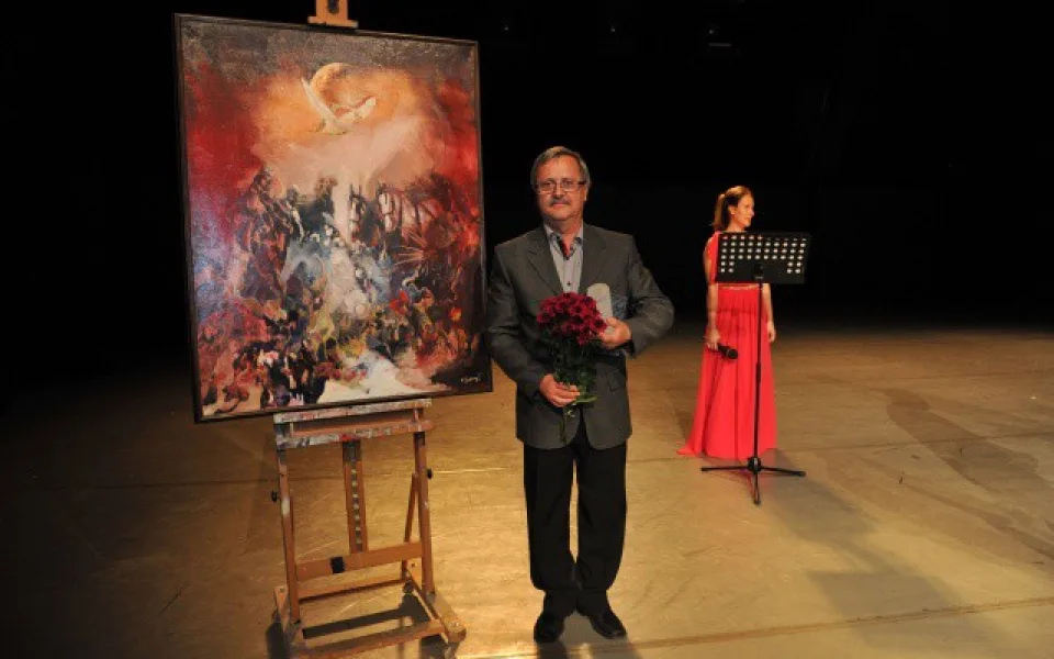 Mgr.Lubomír Marek, ředitel ZŠ Třemošnice s cenou Ď