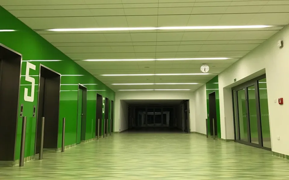 V jihlavské nemocnici probíhá stěhování. Polovina nového pavilonu už slouží pacientům