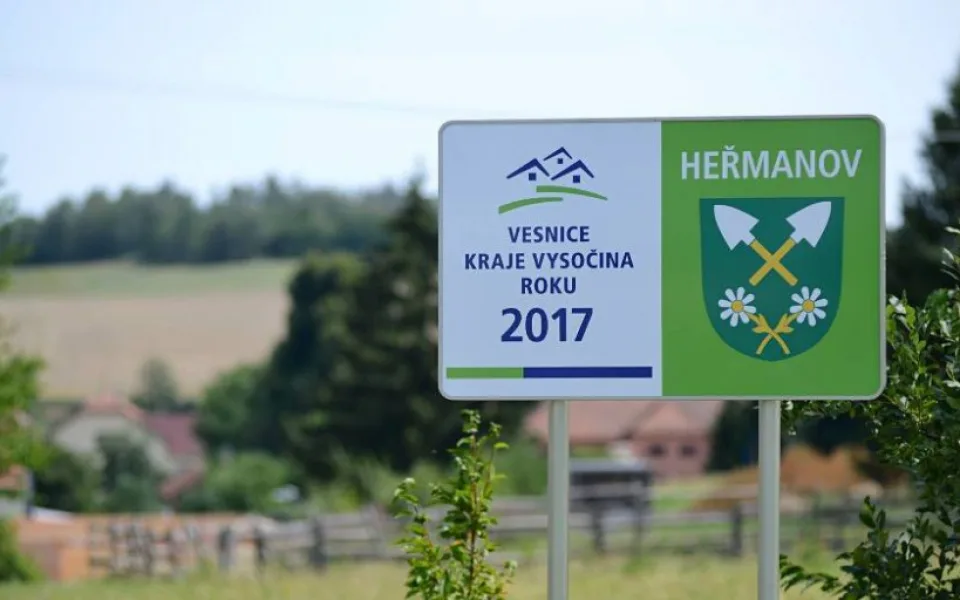 Titul Vesnice Kraje Vysočina v tomto roce putuje do Heřmanova na Žďársku