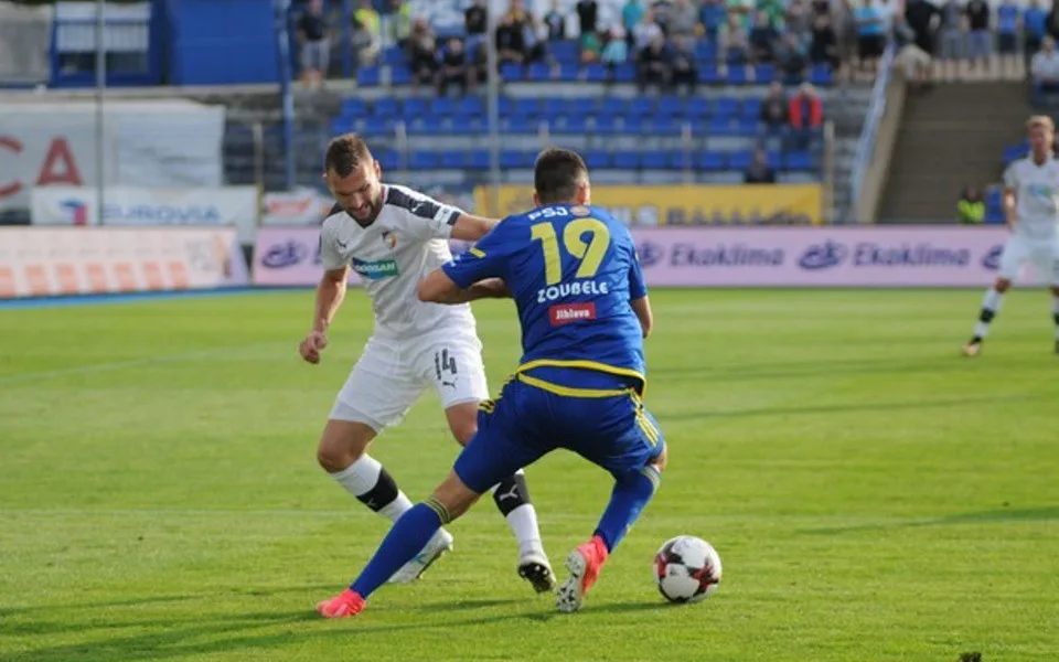 Vysočina Jihlava měla blízko k bodu, Plzeň ale v závěru otočila na 1:2