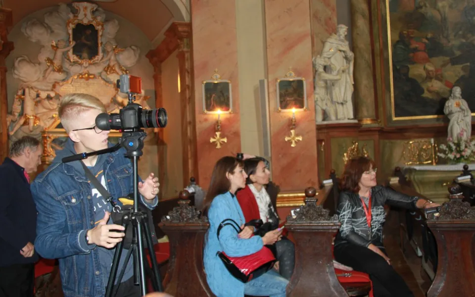 Na zámku v Jaroměřicích nad Rokytnou natáčel štáb ruské televize. Zajímal je Rok baroka